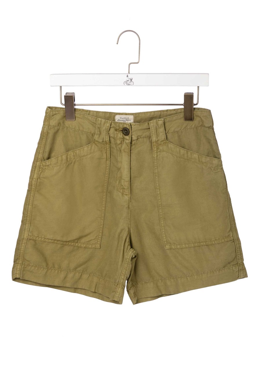 HARTFORD Pants & Shorts | Short Sarin Azsl554 05-Matcha