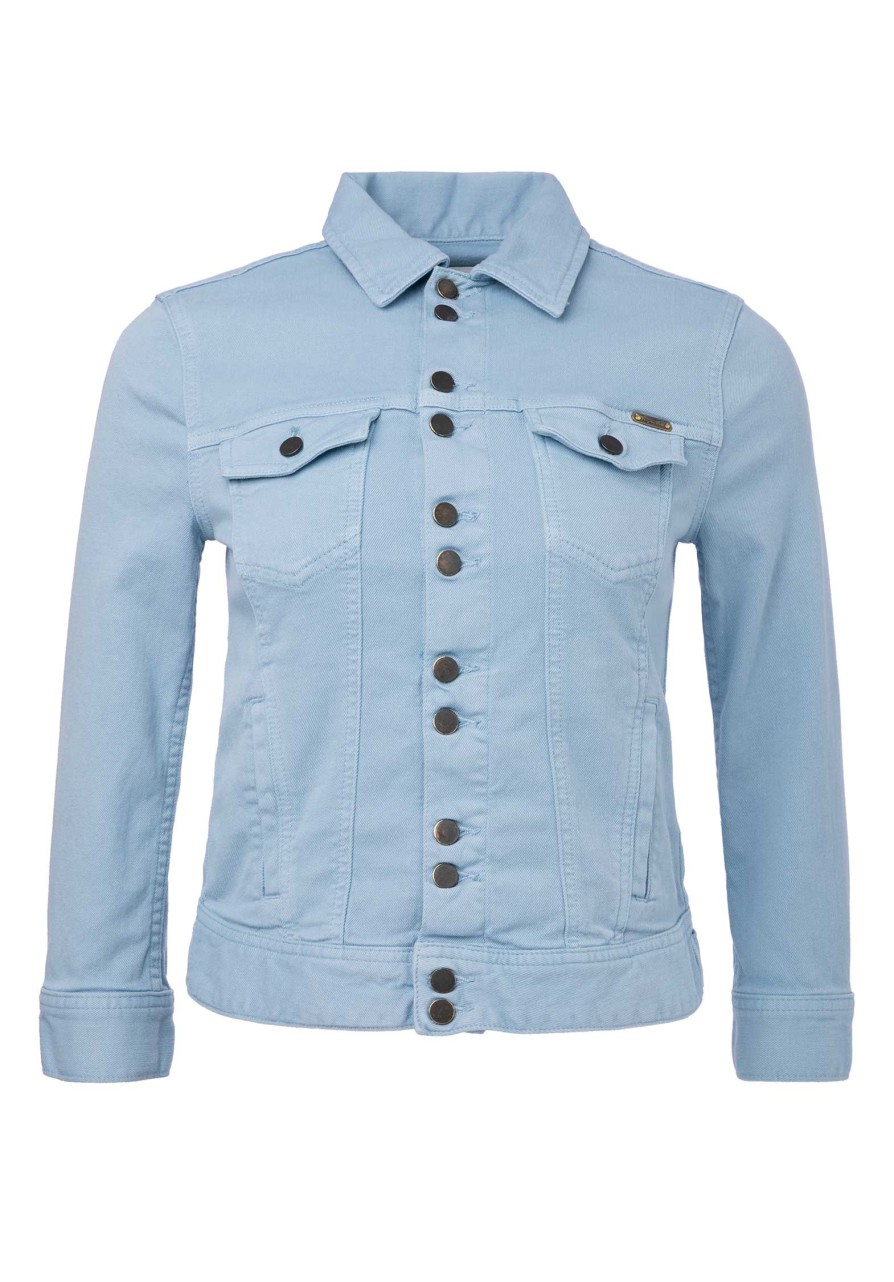 ACQUAVERDE Jackets | Jacket Carmd Dusty-Blue