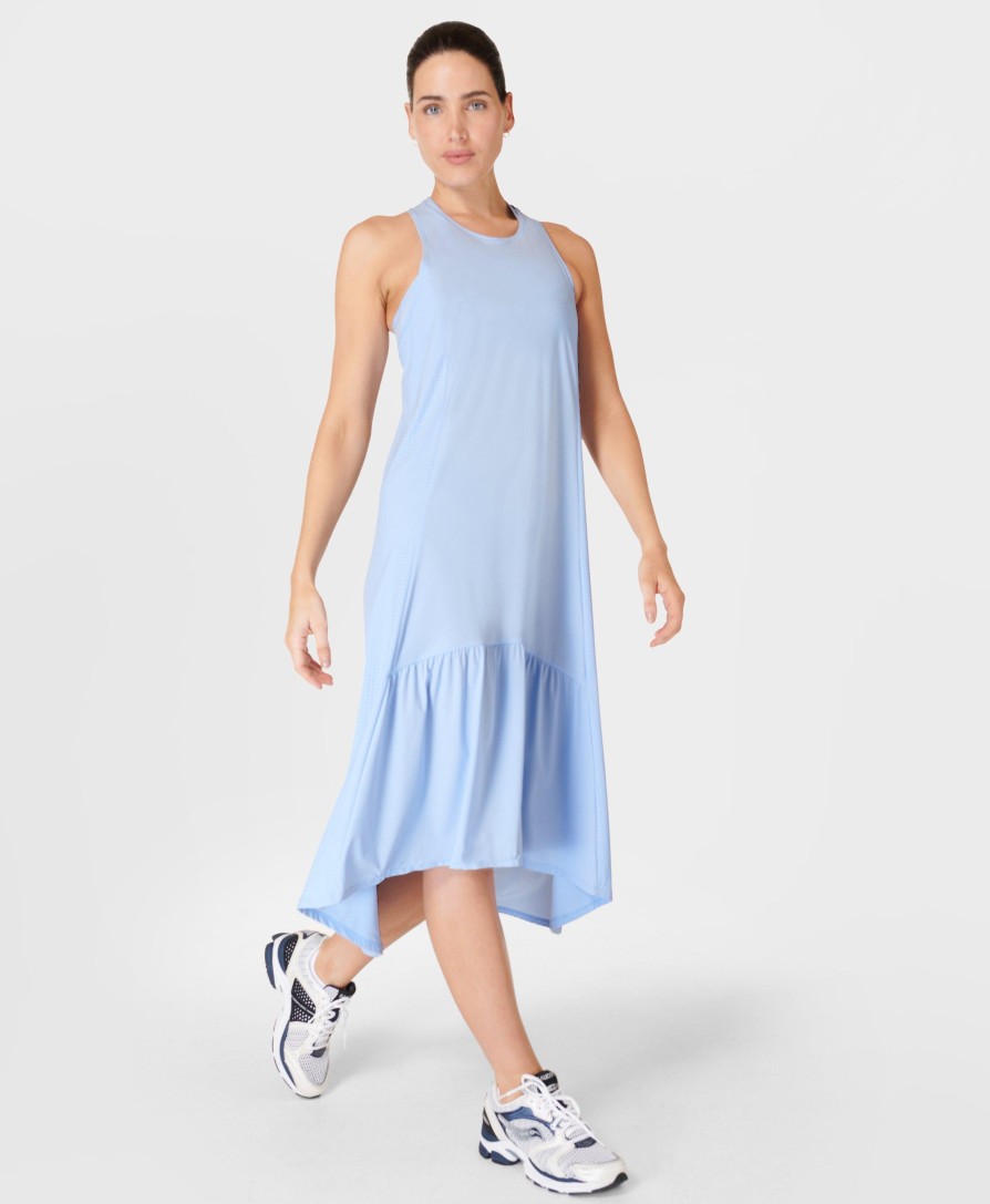 SWEATY BETTY Dresses & Jumpsuits | Explorer Ace Midi Dress Sb5478 Breeze-Blue