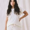 THE GREAT Tops & Shirts | Tshirt The Slim Washed-White