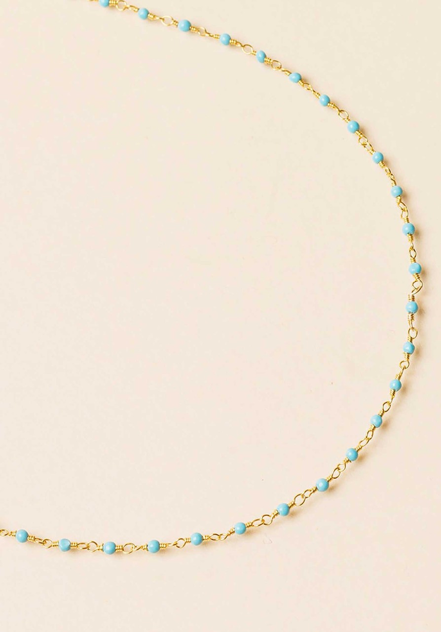 UNE A UNE All Jewelry | Necklace Citu Turquoise