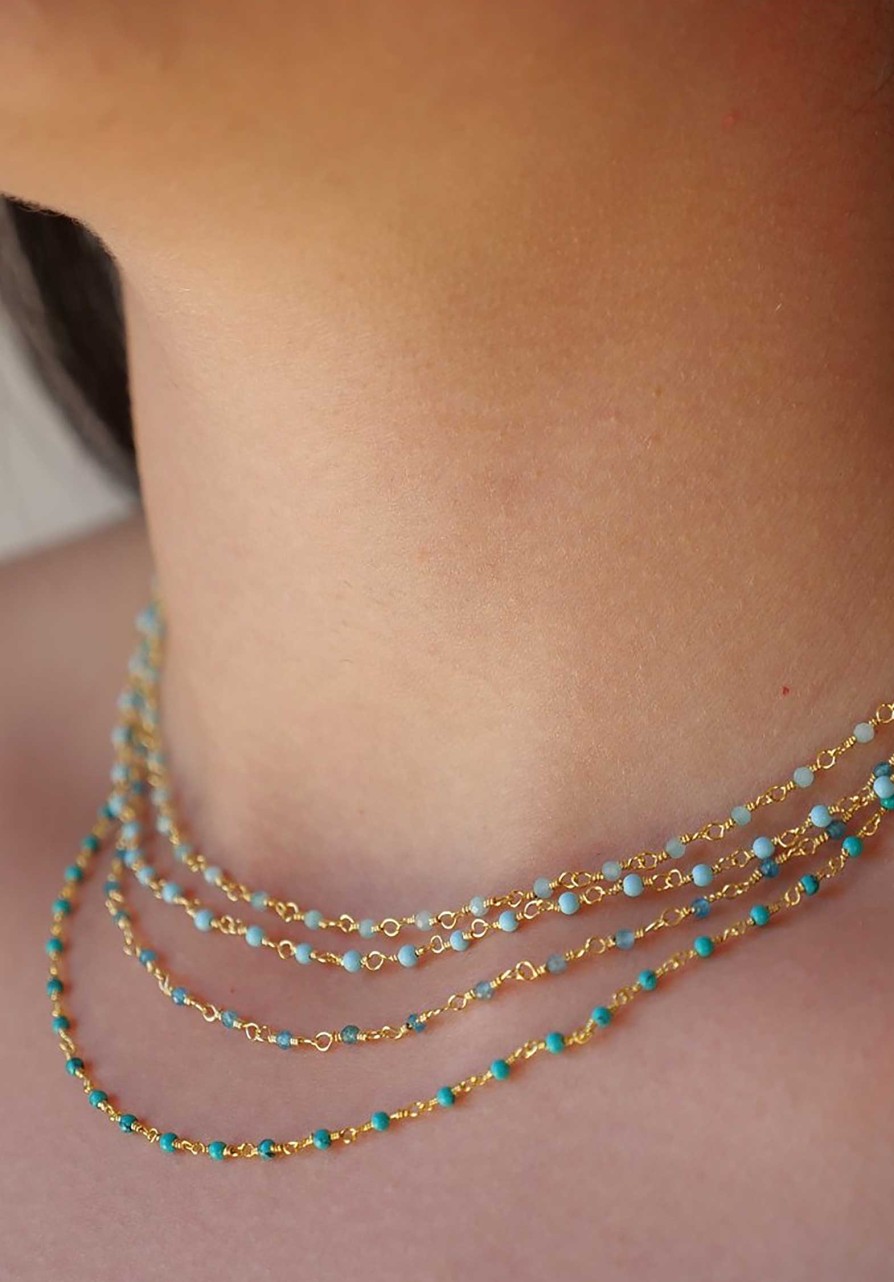 UNE A UNE All Jewelry | Necklace Citu Turquoise