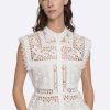 SEA NY Tops & Shirts | Blouse Joah Embroidery Ss24-028 White