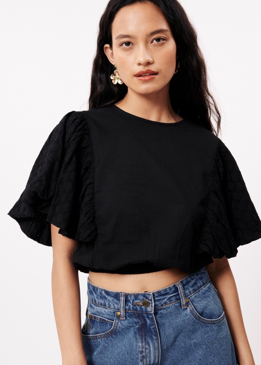 FRNCH Tops & Shirts | Blouse Ff24-26 Ciara Noir