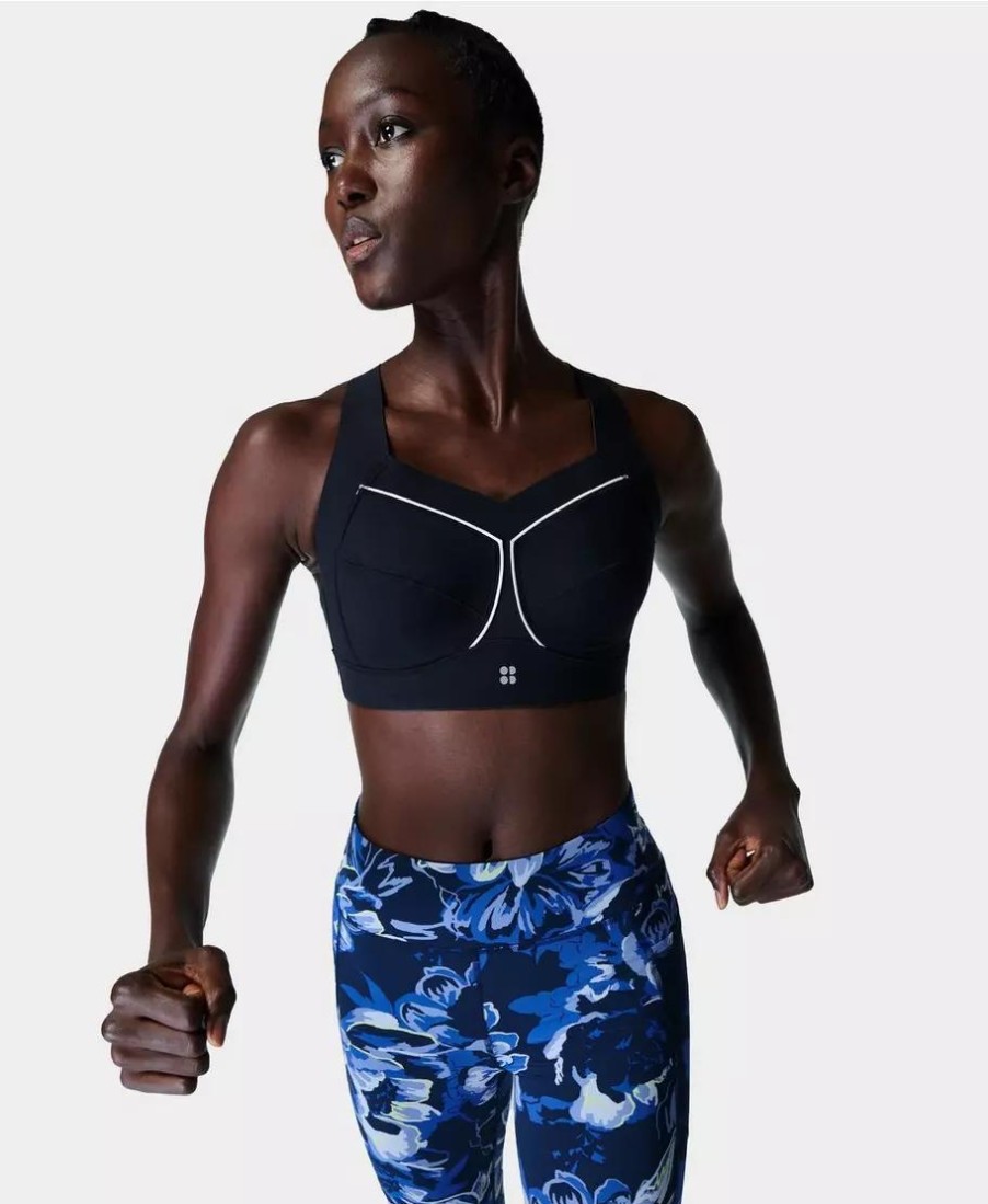 SWEATY BETTY Underwear | Zero Gravity Running Bra Sb8146 Black