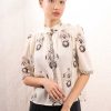 ALIX OF BOHEMIA Tops & Shirts | Blouse Rs24-Wi Winnie Ink Cactu Black