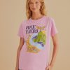 FARM RIO Tops & Shirts | Rio De Janeiro Fit Tshirt 315045 Pink