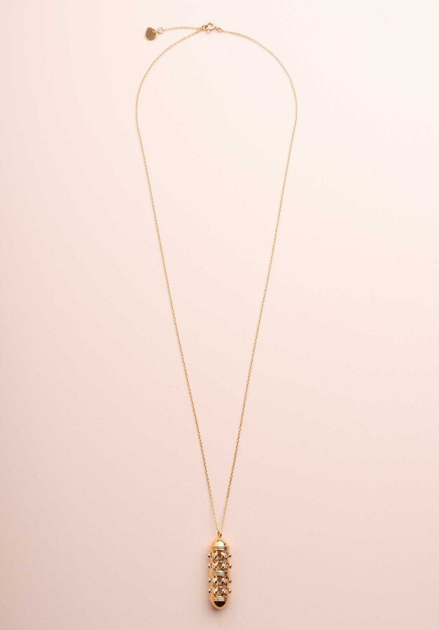 AU FIL DE LO All Jewelry | Necklace So734 Zirconium