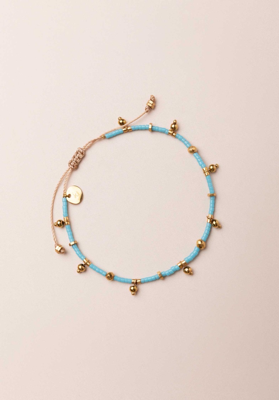 LES CLEIAS All Jewelry | Bracelet A1925Br01- A1925Br01-6 Bleu-Ciel