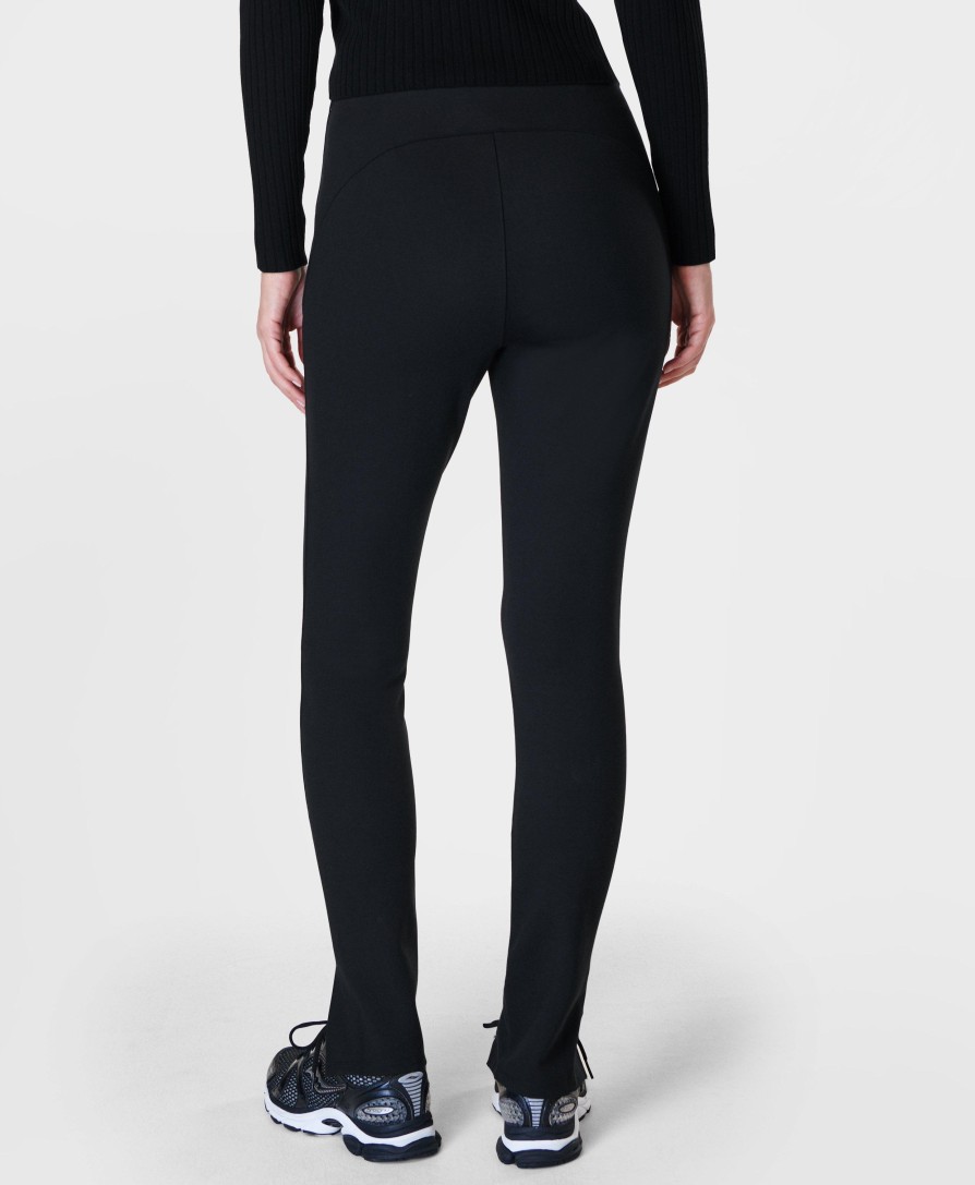 SWEATY BETTY Pants & Shorts | Sculpted Split Trouser Sb9407 Black