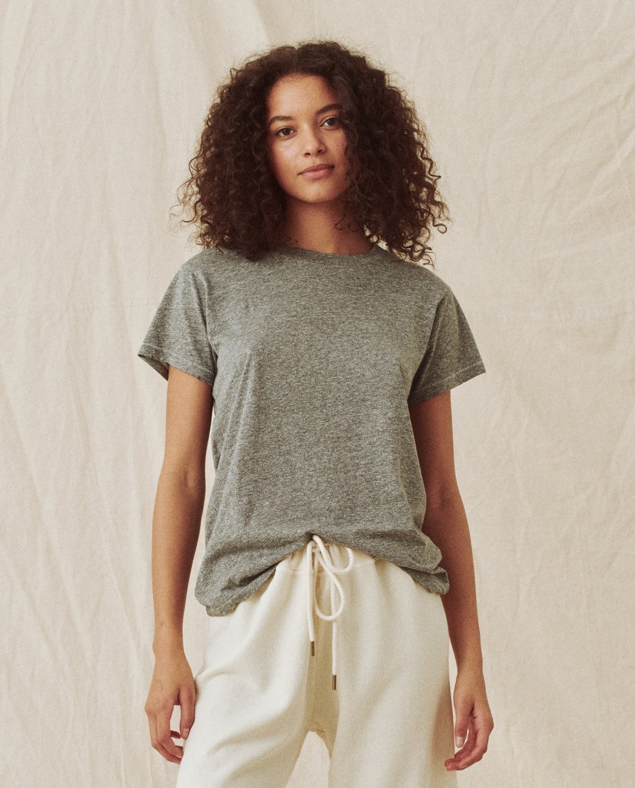 THE GREAT Tops & Shirts | Tshirt The Slim Heather-Grey