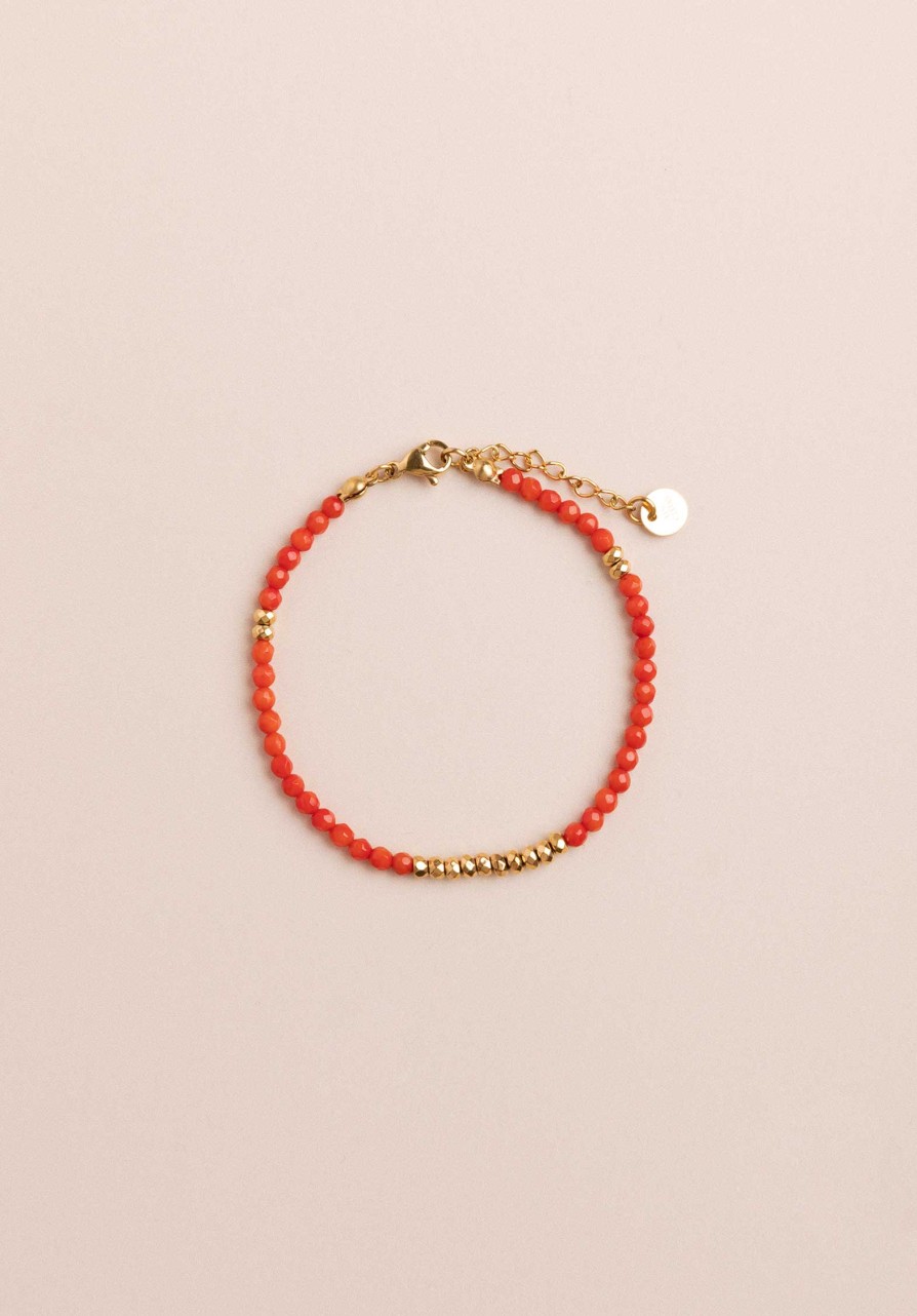 LES CLEIAS All Jewelry | Bracelet Maiva A2114Br03-13 Red