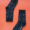 PLAYFUL SOCKS All Shoes & Socks | Socks 80Snightli 80S Night Life Black