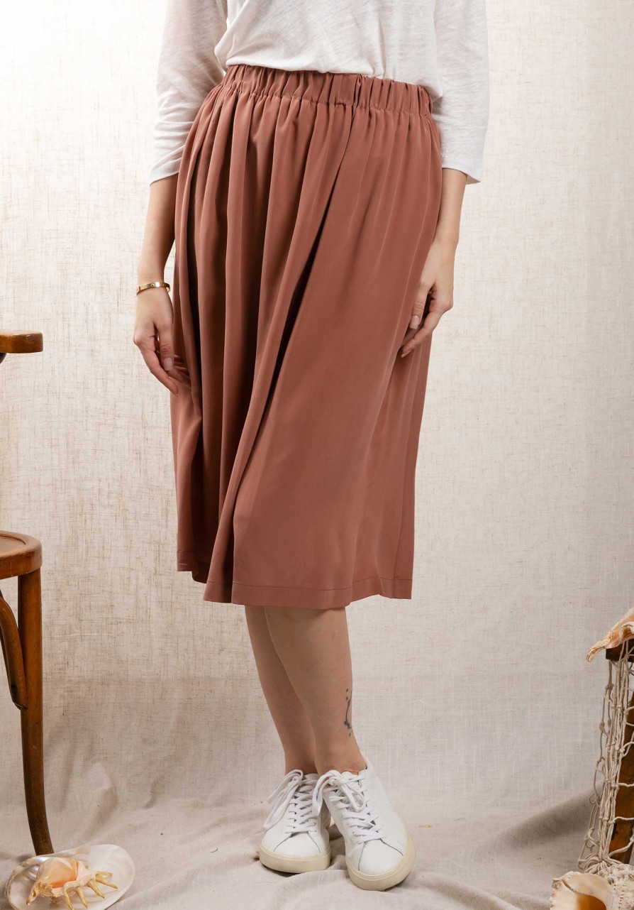 TOUPY Skirts | Skirt Elise Terracota