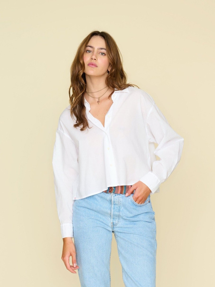 XIRENA Tops & Shirts | Shirt X385112 Dawson Shirt White