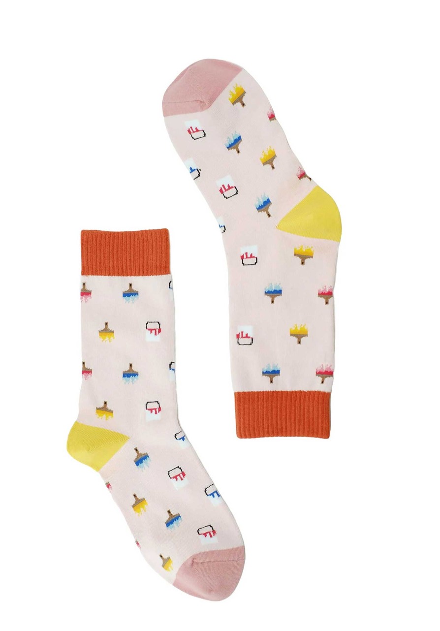 PLAYFUL SOCKS All Shoes & Socks | Painter Pink