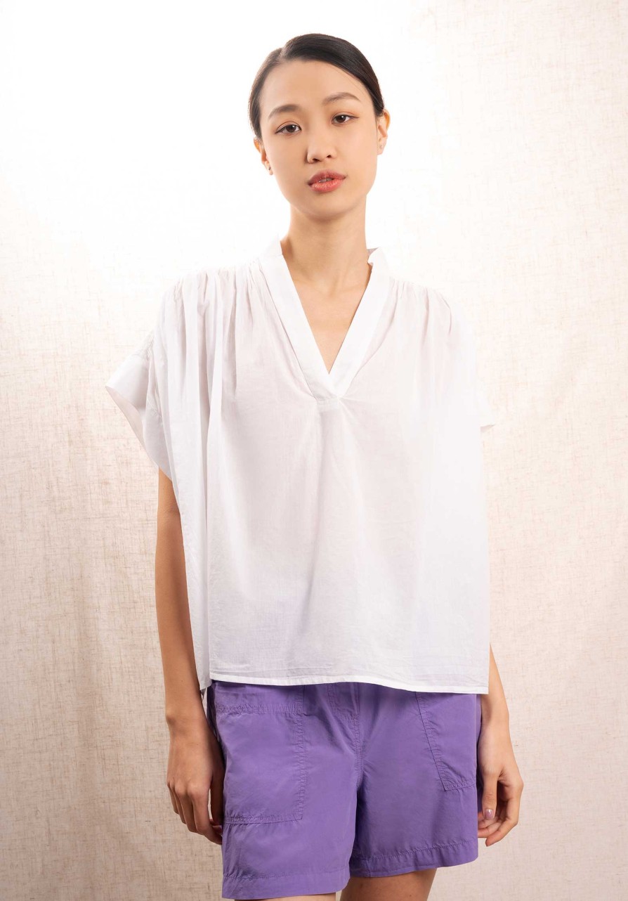 VANESSA BRUNO Tops & Shirts | Blouse Cory 4Eva42-V09005 White