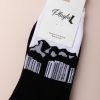 PLAYFUL SOCKS All Shoes & Socks | Socks Lion Rock Black-White