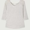 AMERICAN VINTAGE Tops & Shirts | Tshirt Ved02A Gris-Clair-Chi