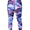 SWEATY BETTY Leggings | Power Pro Workout 7/8 Leggings Sb9051A78 Blue-Virtual-Landsca