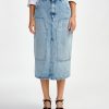 BELLEROSE Pants & Shorts | Denim Skirt Phylo D0 Phylo D0484 Used-Lt-Blue