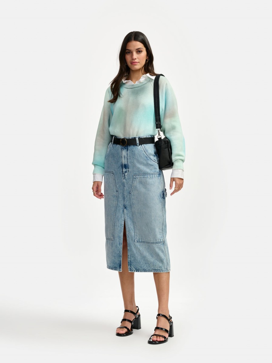 BELLEROSE Pants & Shorts | Denim Skirt Phylo D0 Phylo D0484 Used-Lt-Blue