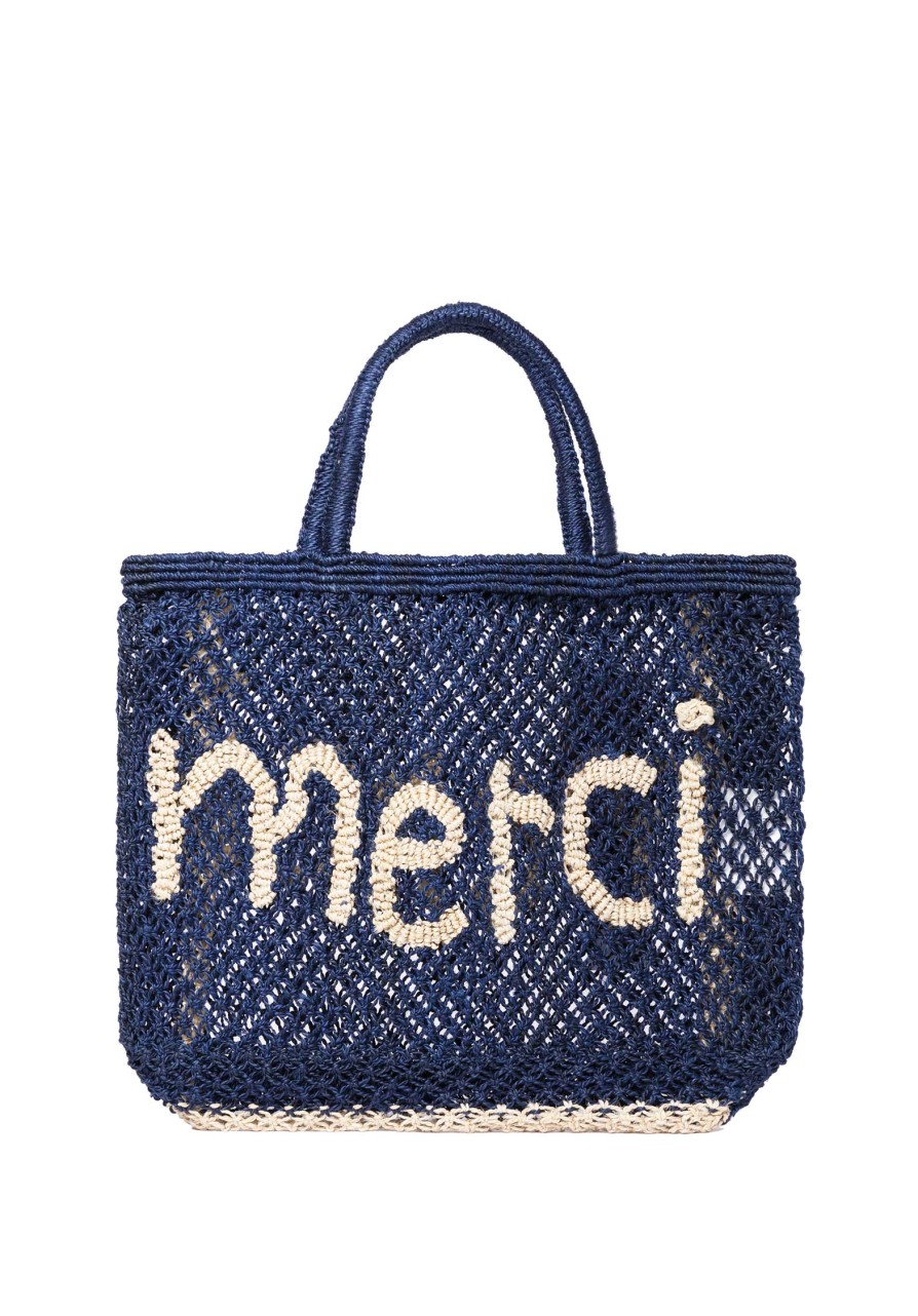 THE JACKSONS All Bags | Bag Merci Small Indigo