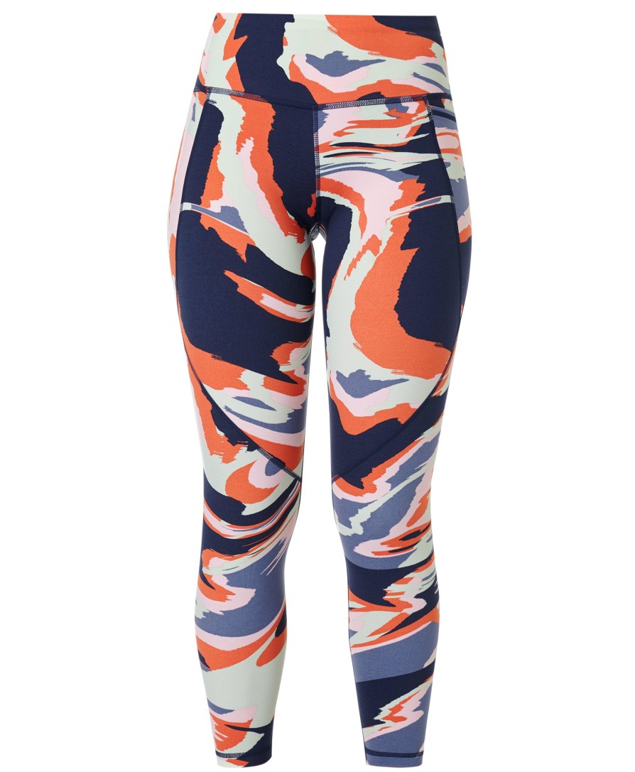 SWEATY BETTY Leggings | Power 7/8 Workout Leggings Sb5400A 78 Blue-Liquid-Storm-Pr