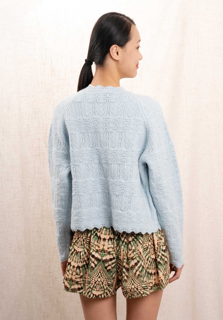 CLEMENCE Sweaters & Cardigans | Cardigan M822 Bleu