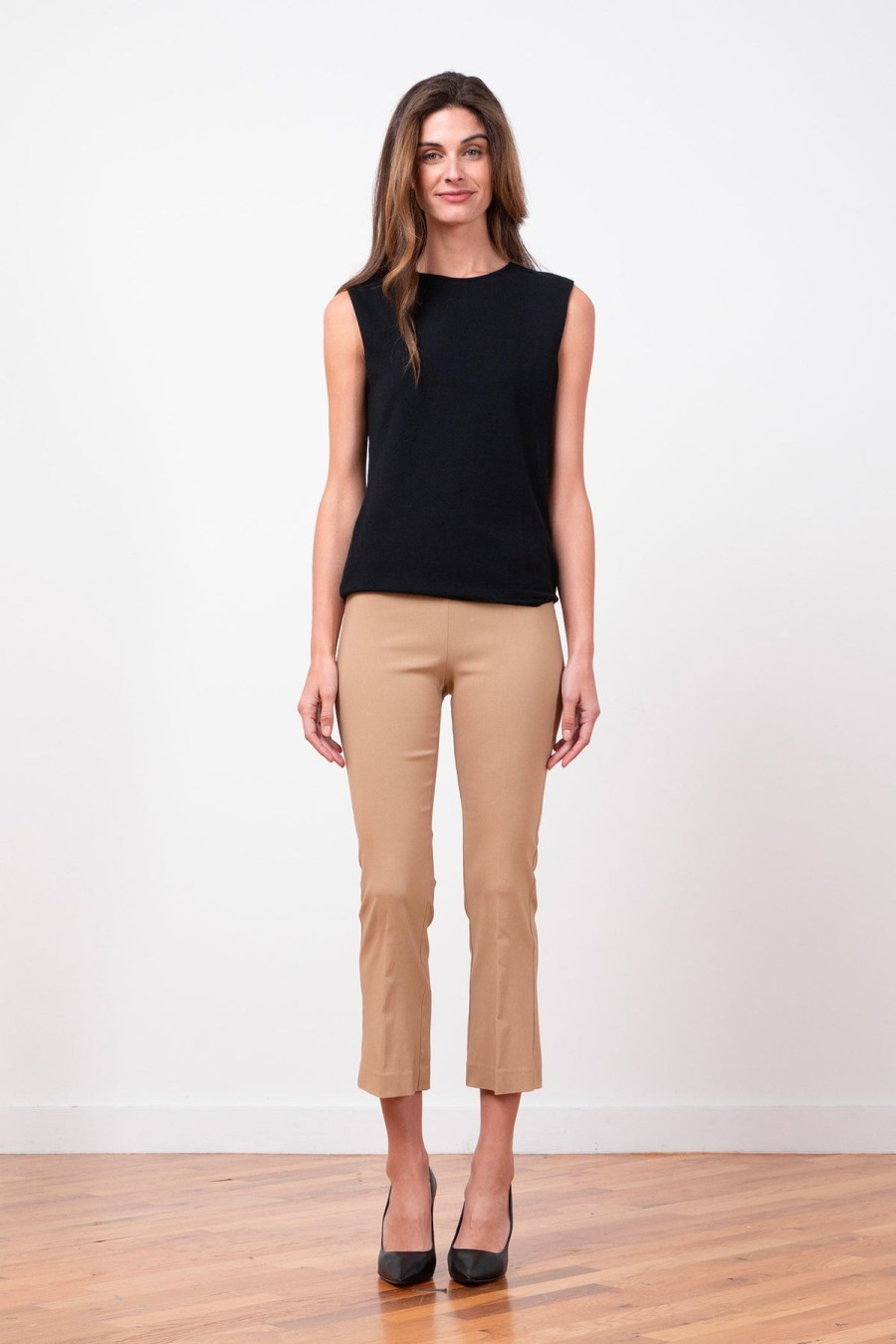 AVENUE MONTAIGNE Pants & Shorts | Pants Leo Sig Leo Signature Camel