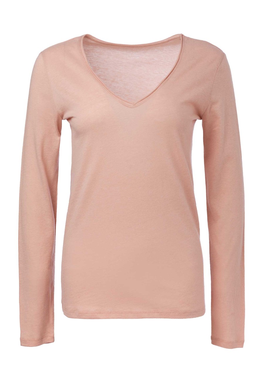 MAJESTIC T-Shirts | T-Shirt M005-Fts023 Tan-Pink