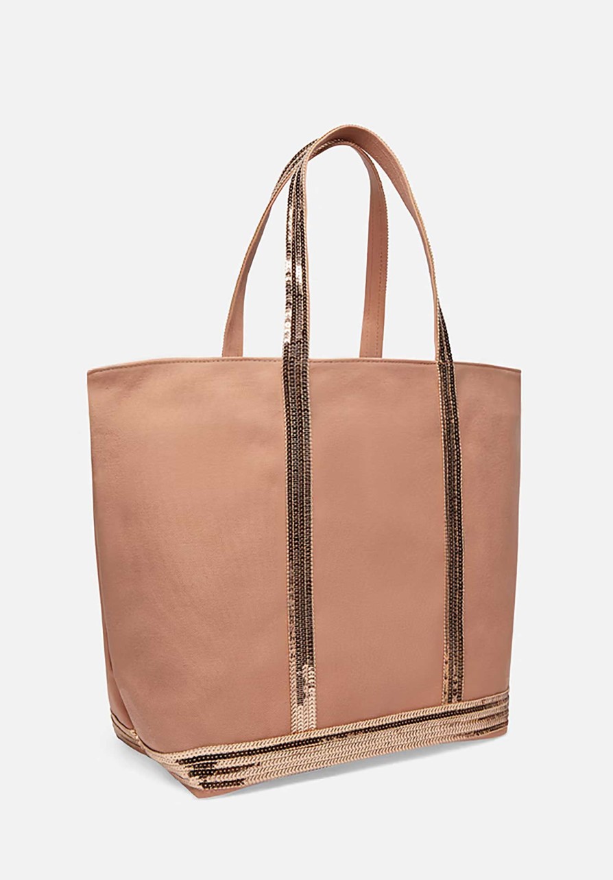 VANESSA BRUNO All Bags | Tote Bag Cabas L Ve01-V40409 Rose-Poudre