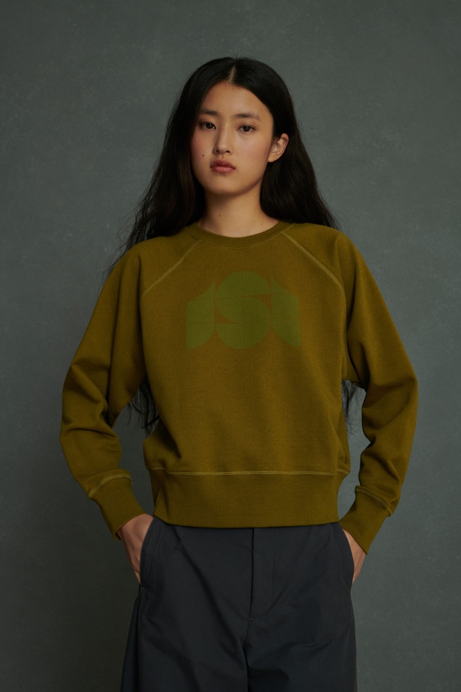 SOEUR Sweaters & Cardigans | Sweatshirt Apollo 1400 Absinthe