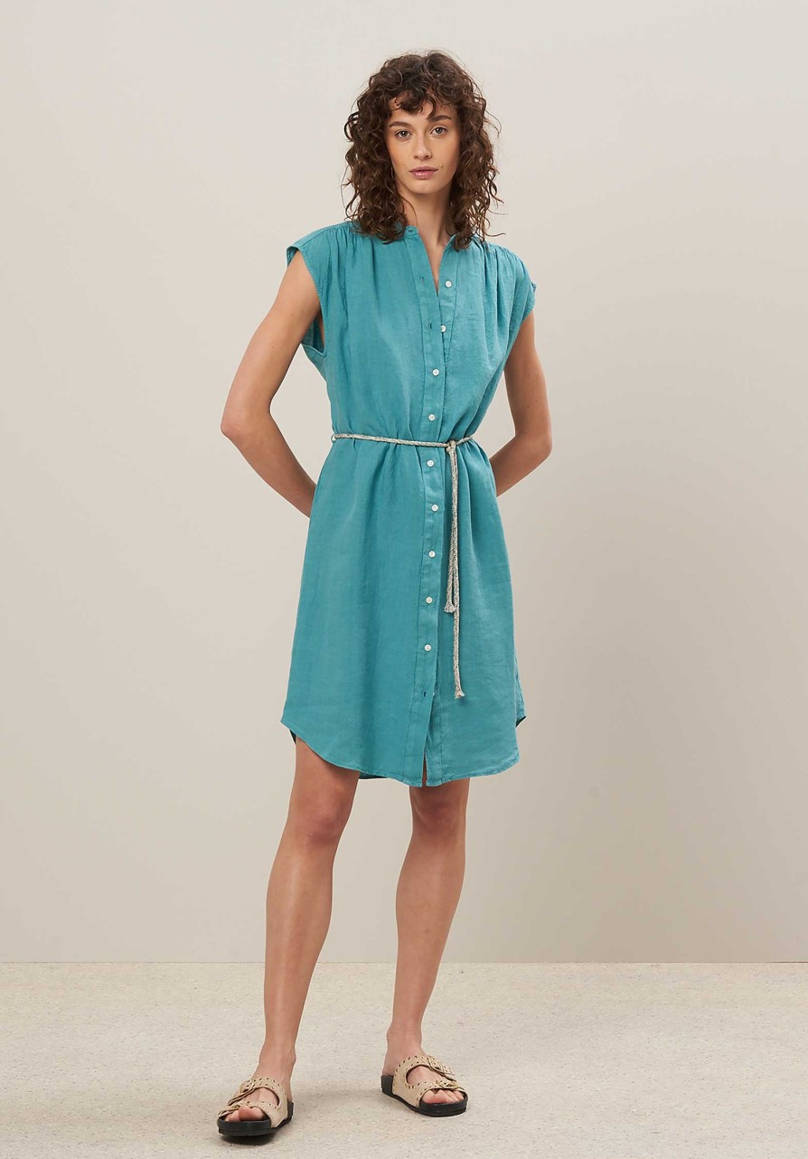 HARTFORD Dresses & Jumpsuits | Dress Ristal Bbrg606 37-Lagoon