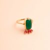 MUJA JUMA All Jewelry | Ring K Ring 4418 15-Green-Agate