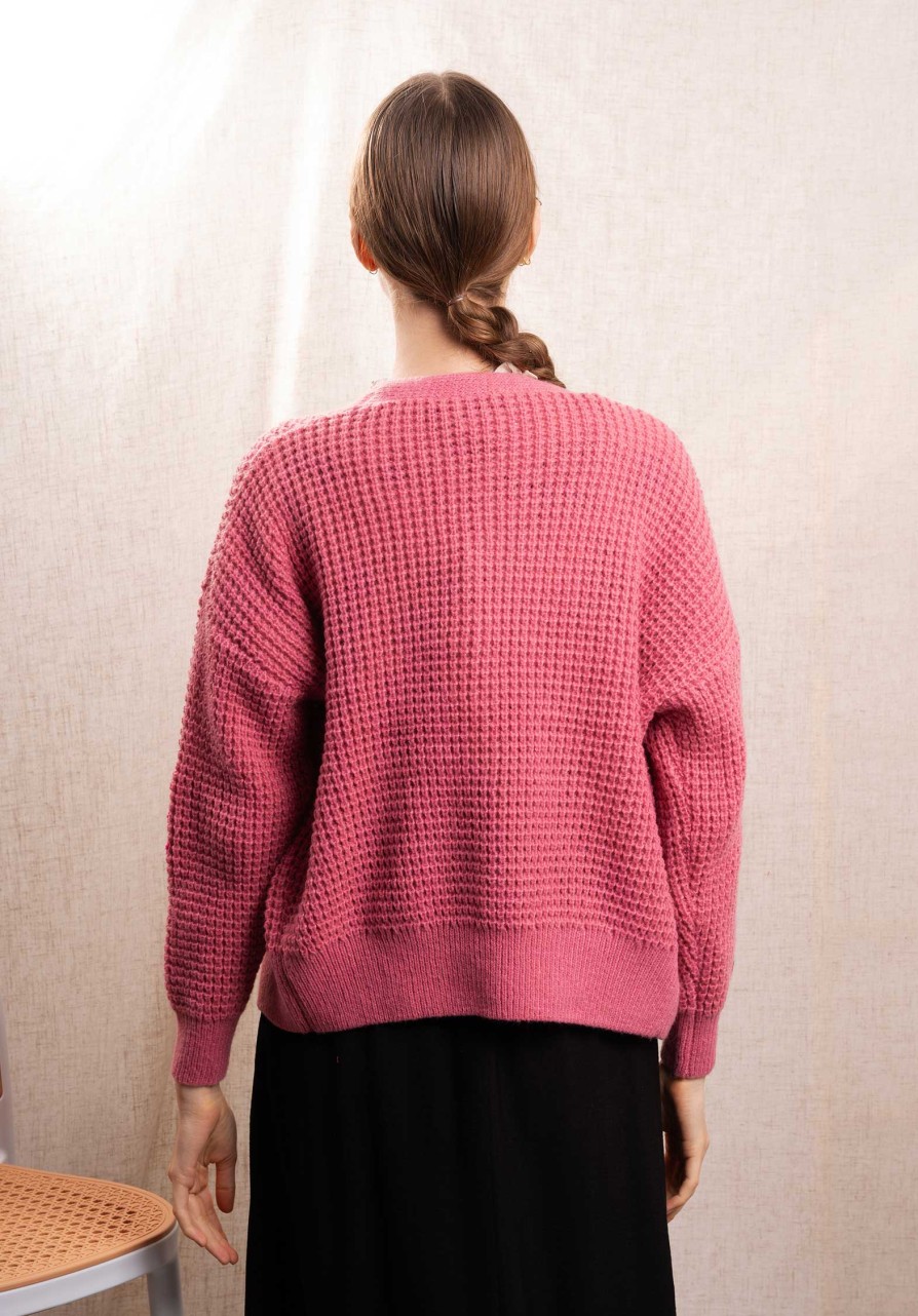 CLEMENCE Sweaters & Cardigans | Cardigan Ih23631 Berry