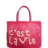 THE JACKSONS All Bags | Beach Bag Cest La Cest La Vie Smal Hot-Pink