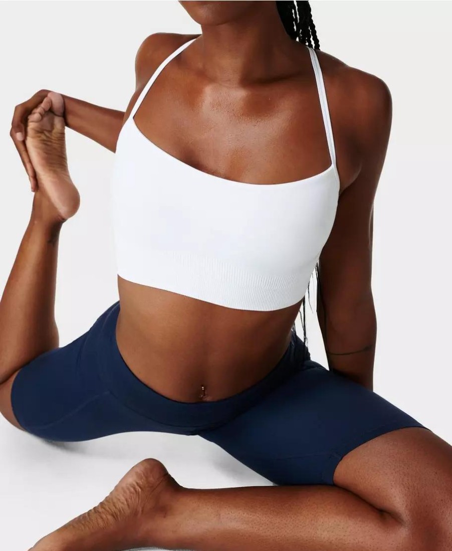 SWEATY BETTY Underwear | Restore Seamless Yoga Bra Sb8402 White