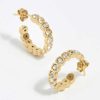 SORU All Jewelry | Earring Clear Etruria Gold