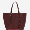 VANESSA BRUNO All Bags | Tote Bag Cabas L Ve31-V40409 Prune