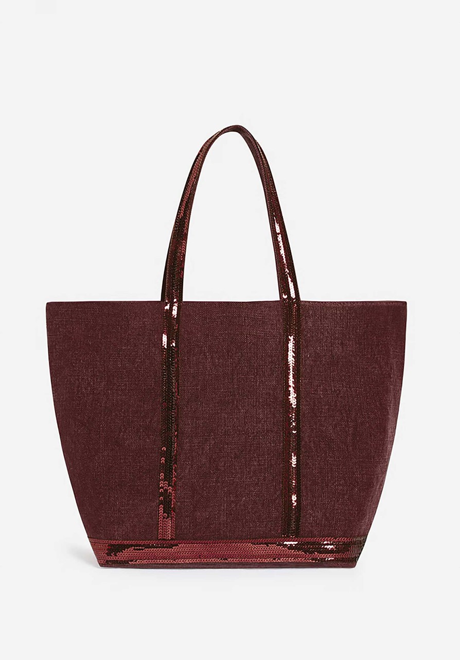 VANESSA BRUNO All Bags | Tote Bag Cabas L Ve31-V40409 Prune