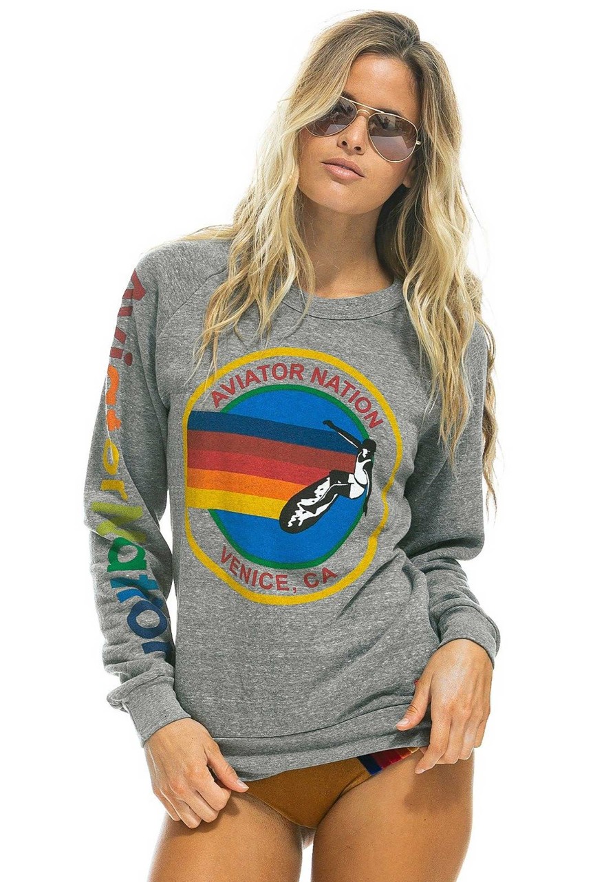 AVIATOR NATION Sweaters & Cardigans | Sweater Swan Heather-Grey