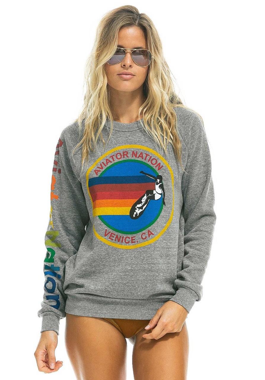 AVIATOR NATION Sweaters & Cardigans | Sweater Swan Heather-Grey