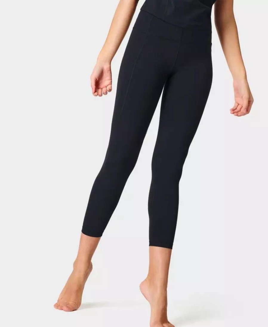 SWEATY BETTY Pants & Shorts | Super Soft 7/8 Yoga Leggings Sb6916 78 Black