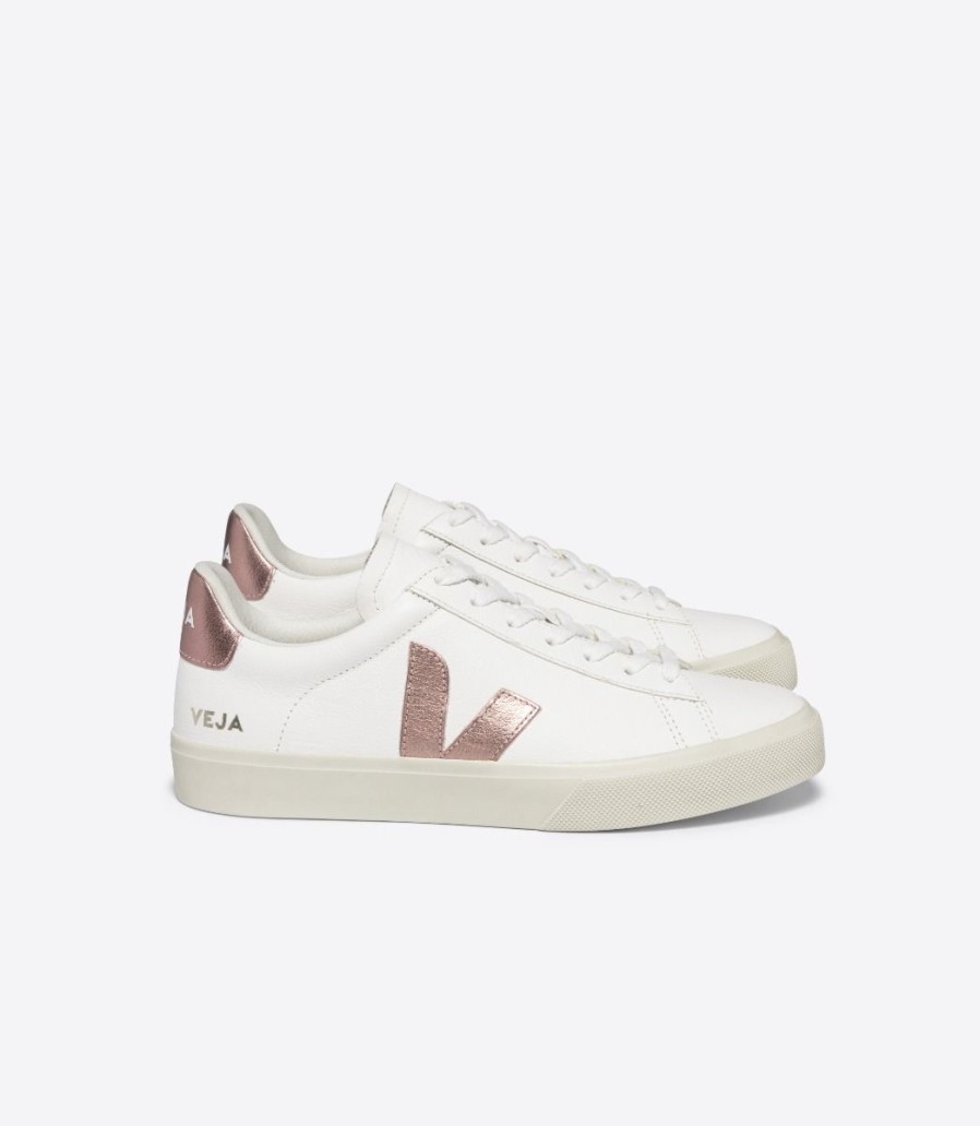 VEJA All Shoes & Socks | Sneaker Campo Chromefree Cp0503128 White-Nacre