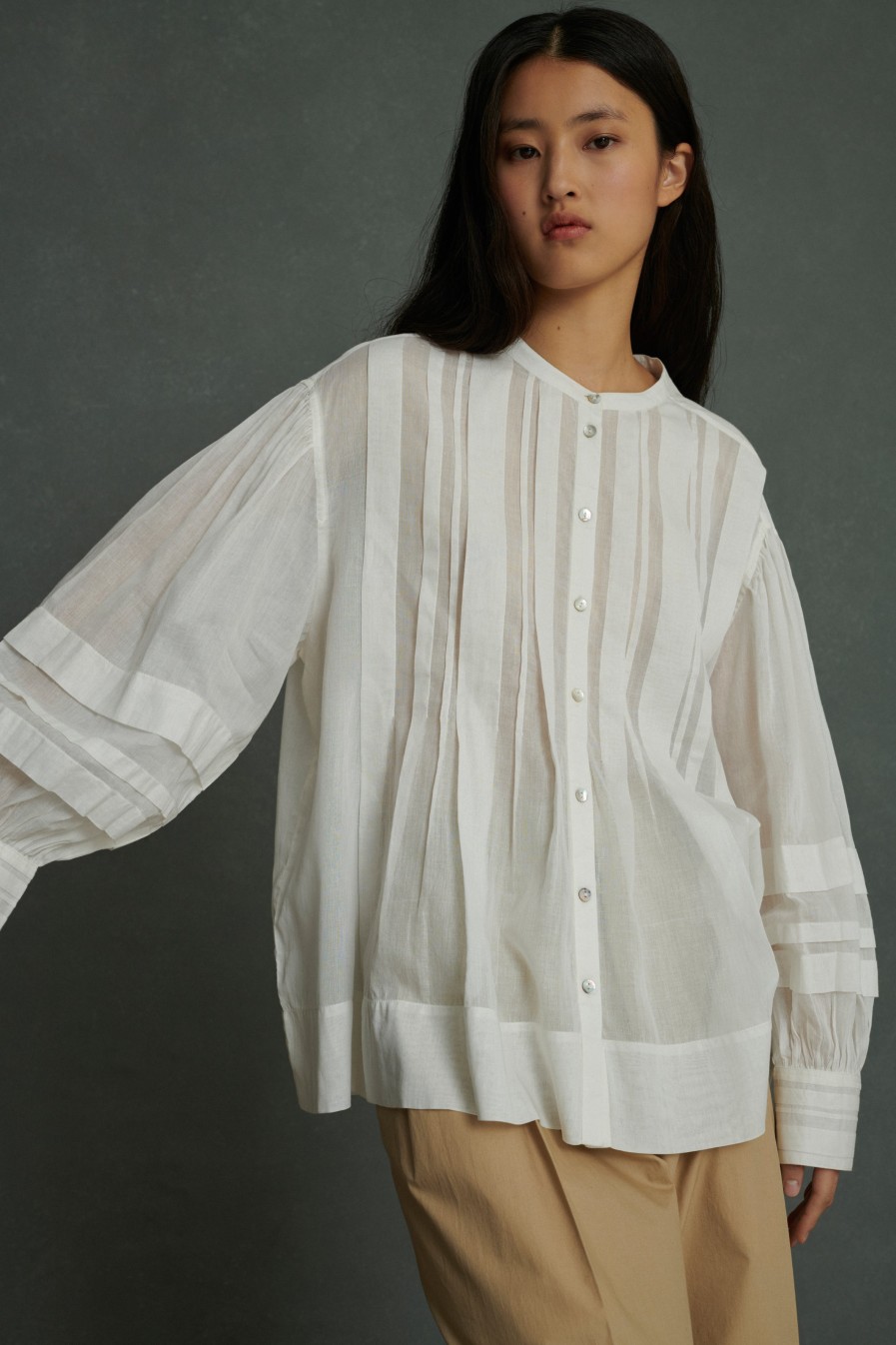 SOEUR Tops & Shirts | Blouse Tripoli 1414 Blanc