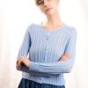 CLEMENCE Sweaters & Cardigans | Cardigan 65259 Light-Blue