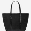 VANESSA BRUNO All Bags | Bag Linen L Cabas Tote Ve31-V40409 Black