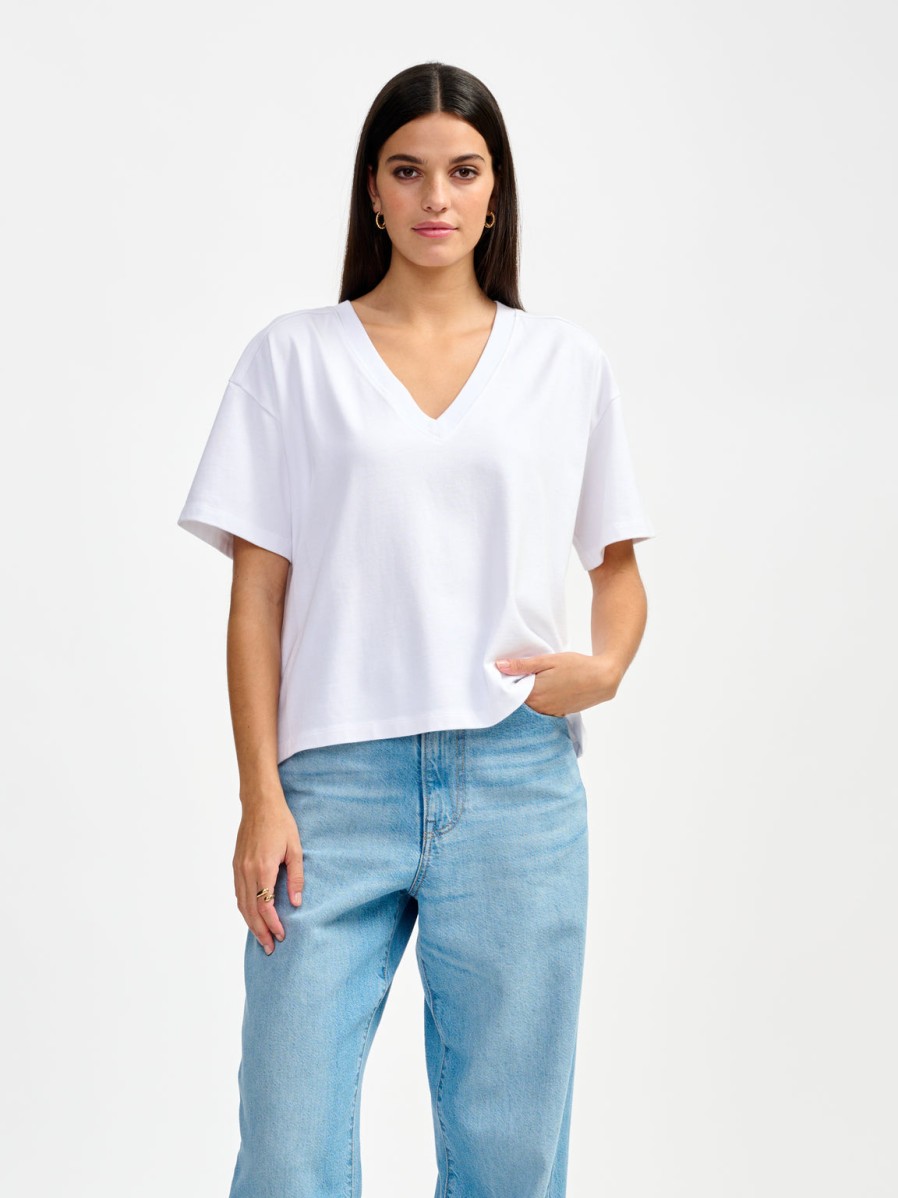 BELLEROSE Tops & Shirts | Tshirt Stormi41 T162 Stormi41 T1620 White