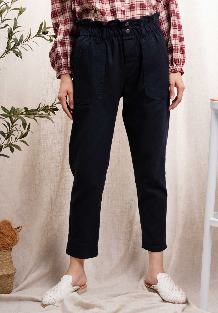 RUE MADAME Pants & Shorts | Pants 61103 Cotor Navy